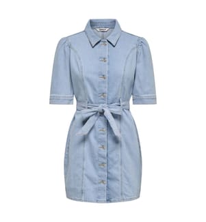 Robe midi - Light Blue Denim
