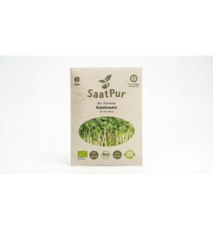 Gorilla Gardening Bio-Keimsaat Microgreens Salatrauke/Ruccola