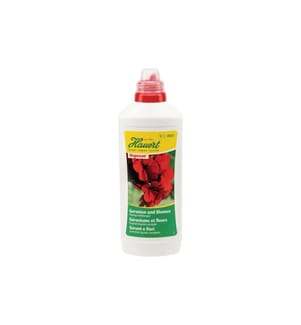 Hauert Flüssigdünger Vegesan für Geranien und Blumen, 1 l