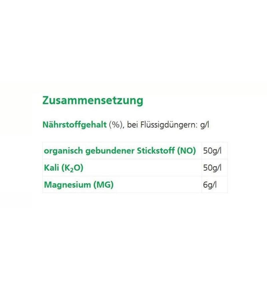 Hauert Flüssigdünger Biorga für Tomaten, 1 l