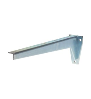 STRUCT Stahlkonsole verzinkt 48 x 13 cm Silbergrau