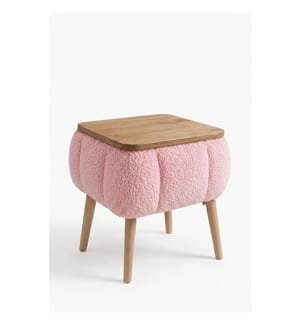 Table de chevet - Rose
