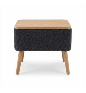 Table de chevet - Anthracite