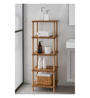 Étagère de salle de bain - Pin