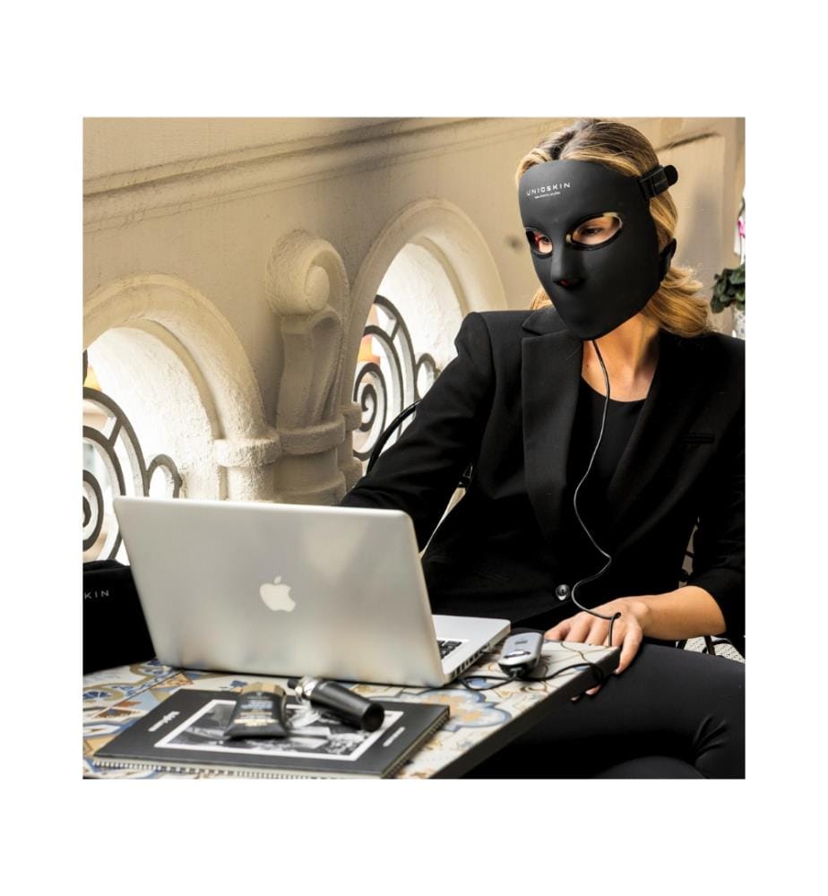 Maschera coreana Unicled 5.0 Centurion - Nero