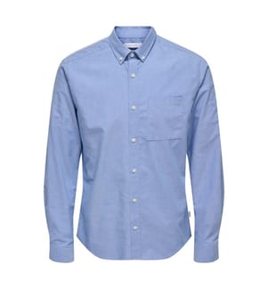Dress Shirt - Kaschmirblau