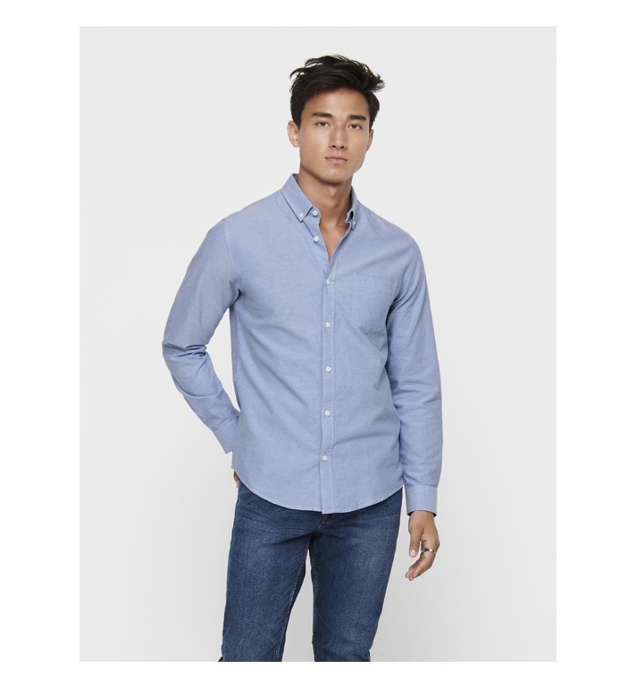 Dress Shirt - Kaschmirblau