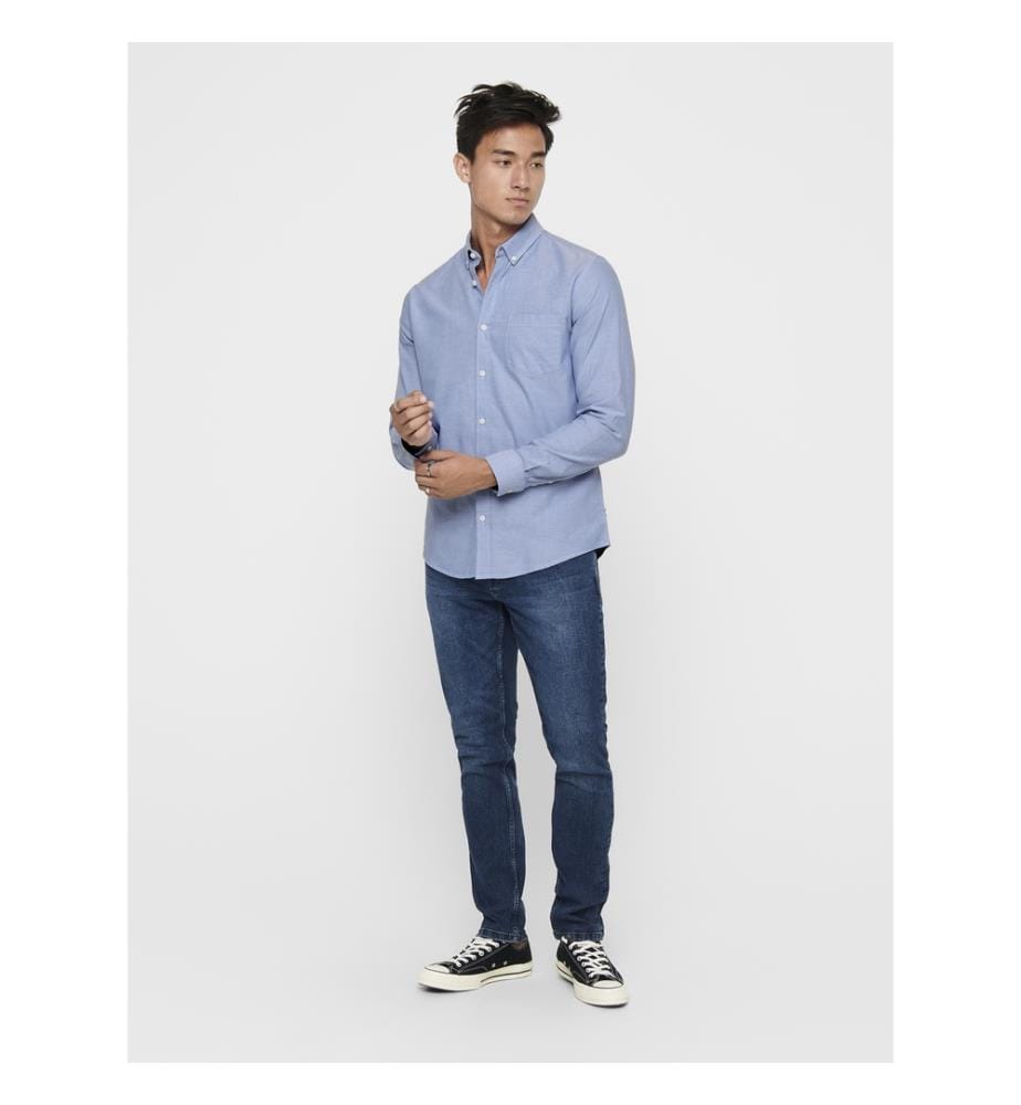 Dress Shirt - Kaschmirblau