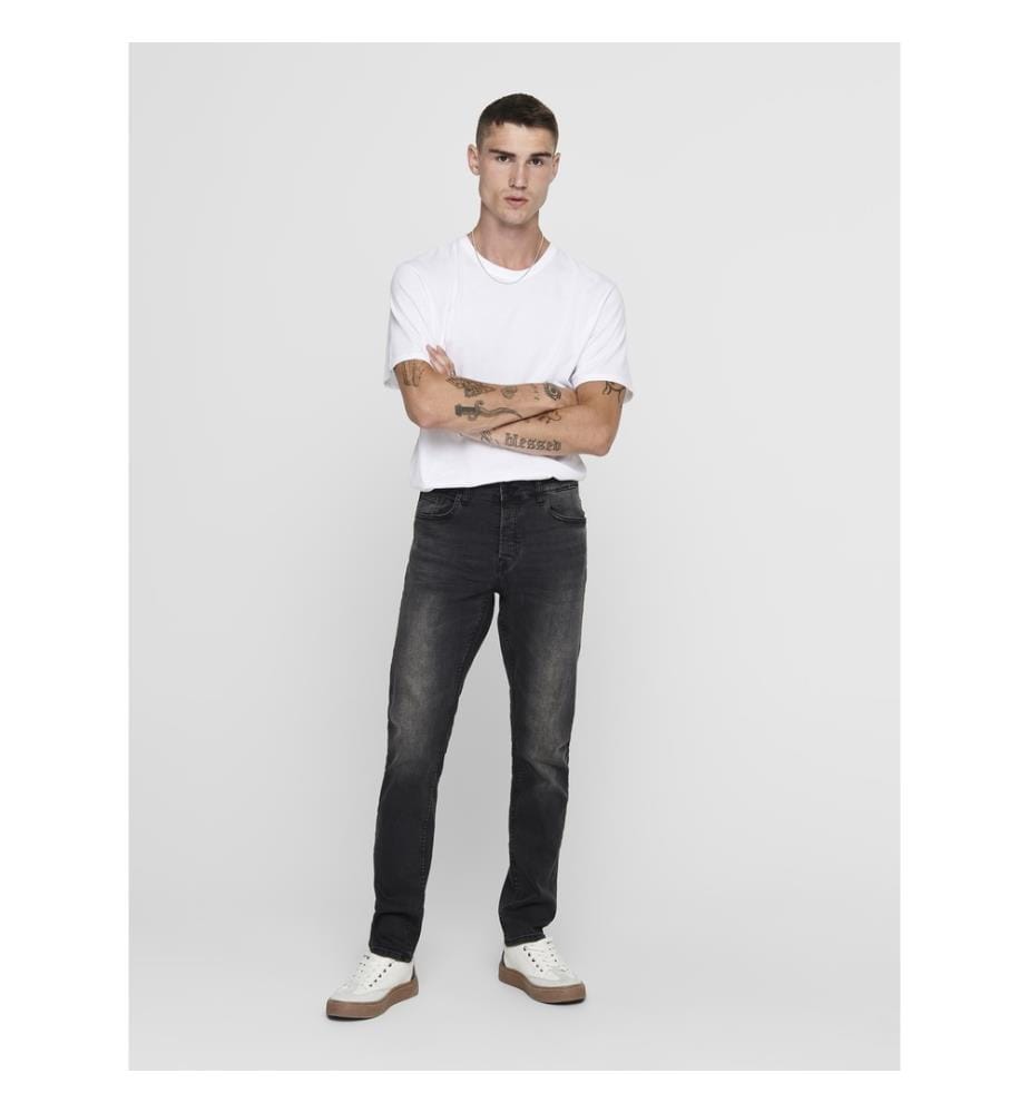 Jeans - Black Denim