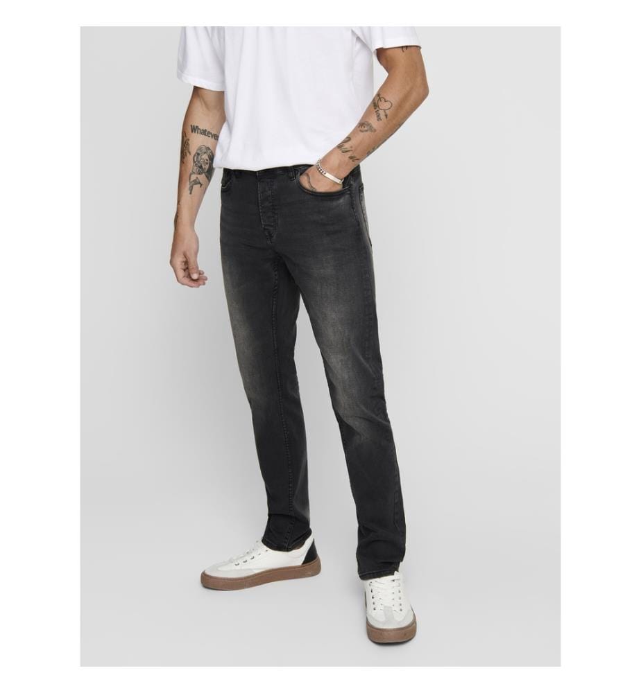 Jeans - Black Denim