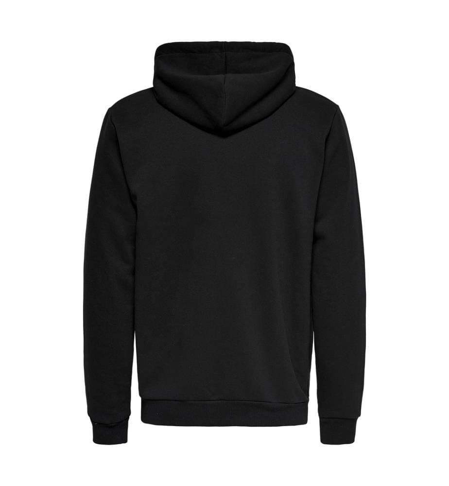 Sweat à Capuche Zip - Noir