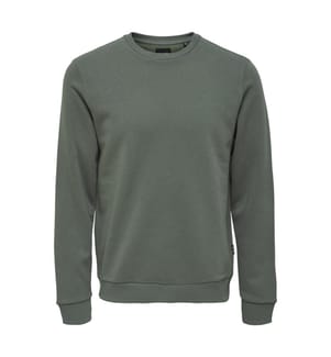 Sweatshirt - Bibergrau