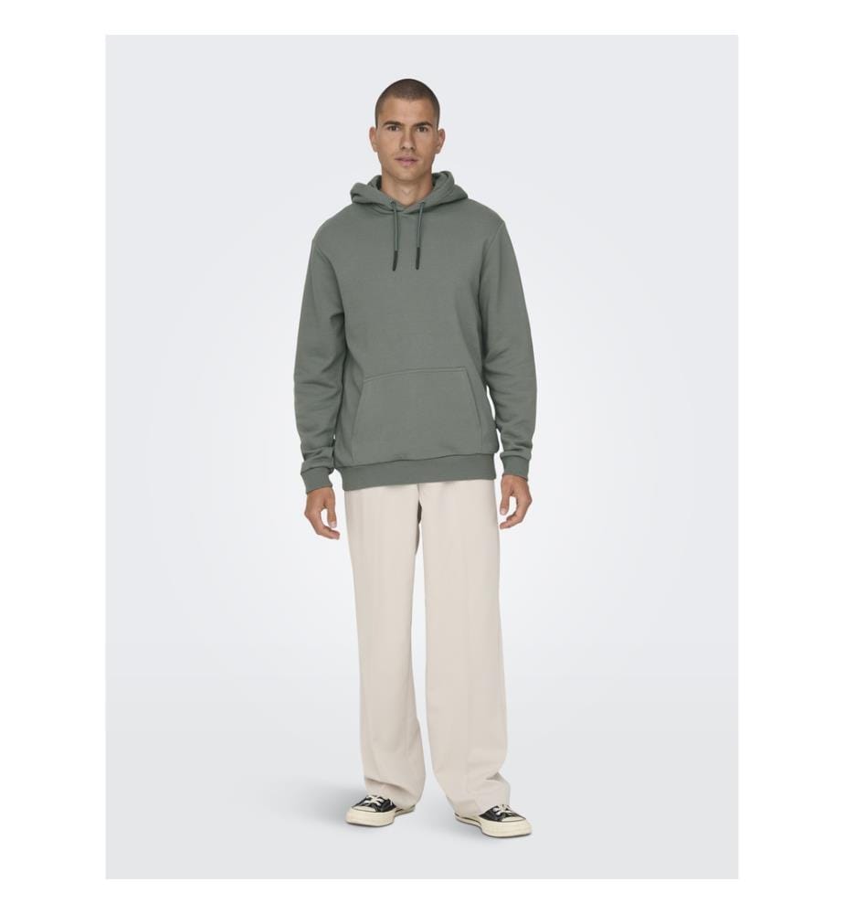Hoodie - Gris Castor