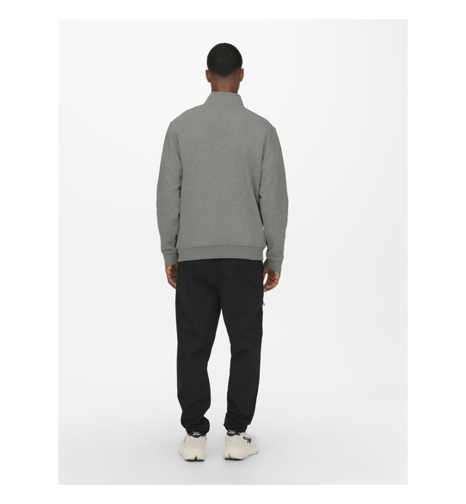Sweat-shirt - Gris Castor