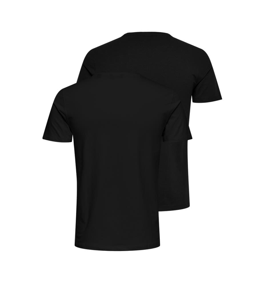 2er-Set T-Shirts - Schwarz