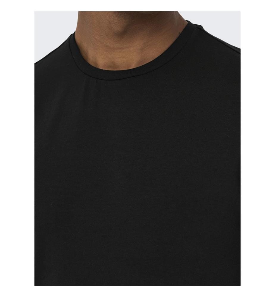 2er-Set T-Shirts - Schwarz