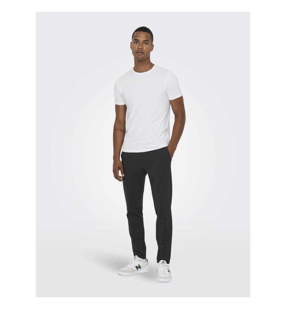 2er-Set T-Shirts - Schwarz