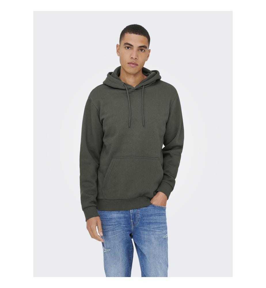 Hoodie „Ceres“ in Regular Fit – Dunkelgrün