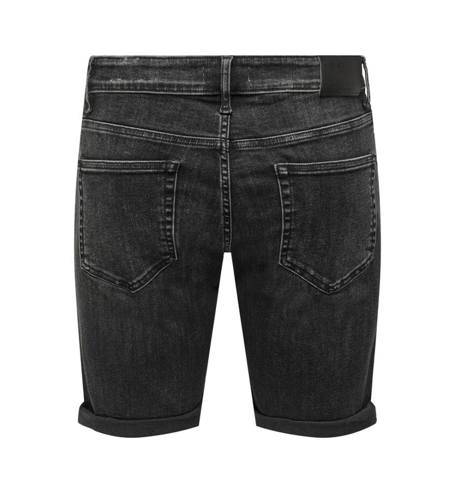 Denim Shorts - Schwarz