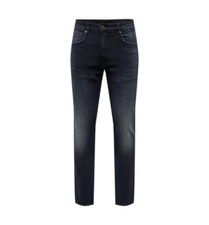 Jeans - Blue Black Denim