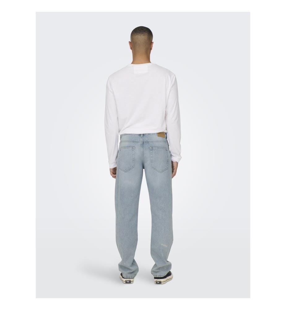 Jeans - Light Blue Denim