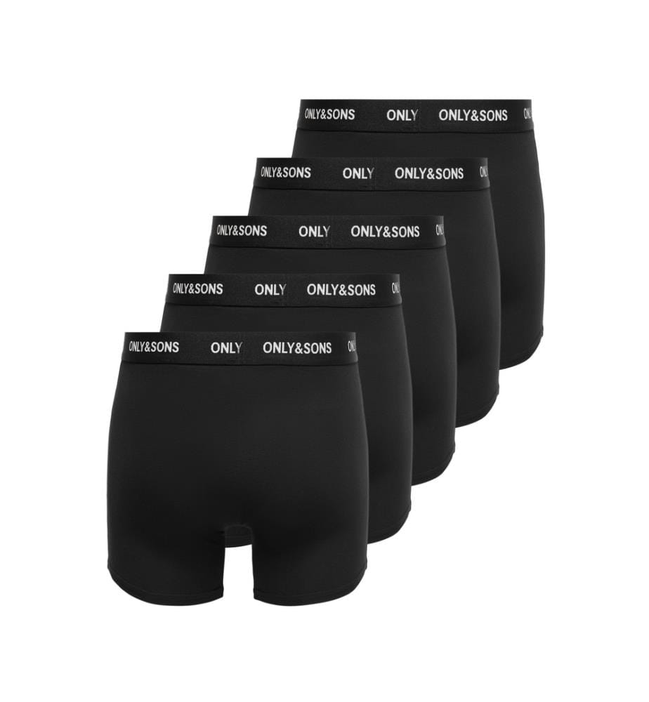 3er-Pack Boxershorts - Schwarz