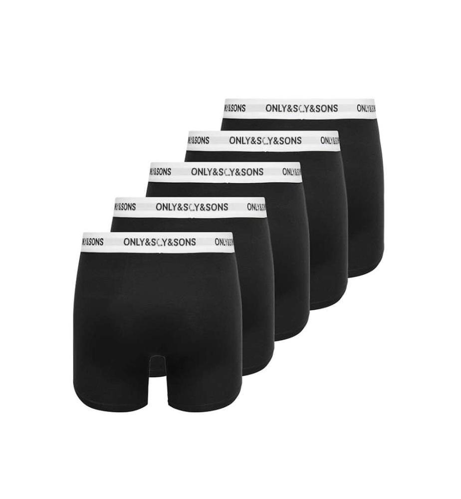 5er-Pack Boxershorts - Schwarz