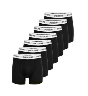 7er-Set Unterhosen - Schwarz