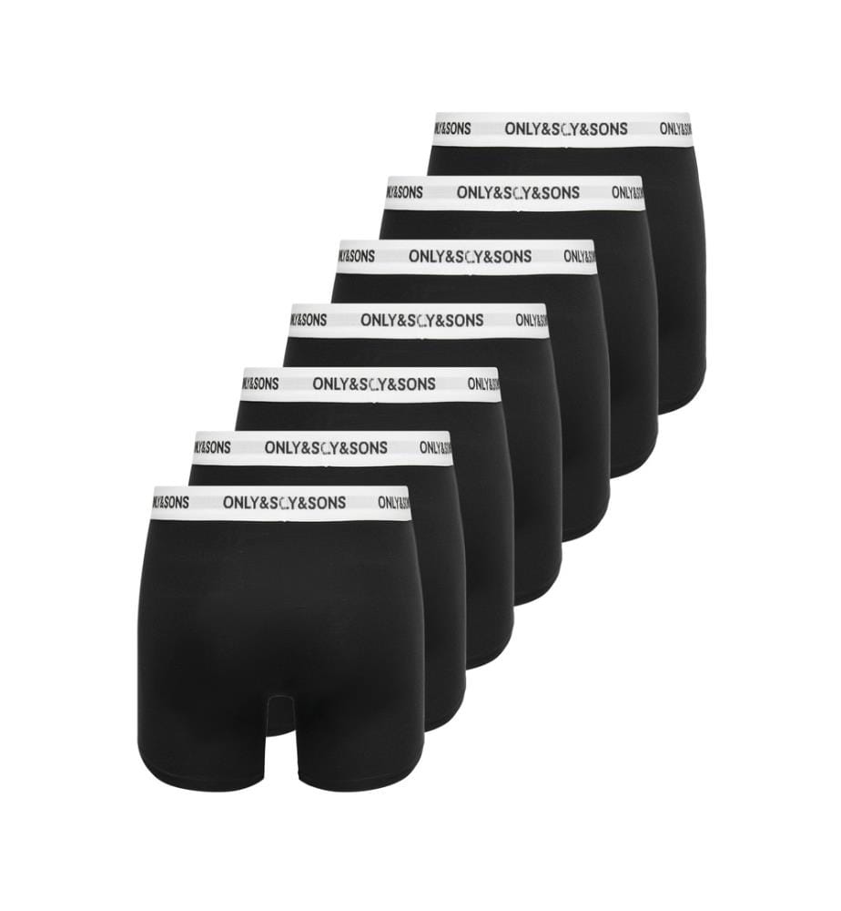 7er-Set Unterhosen - Schwarz
