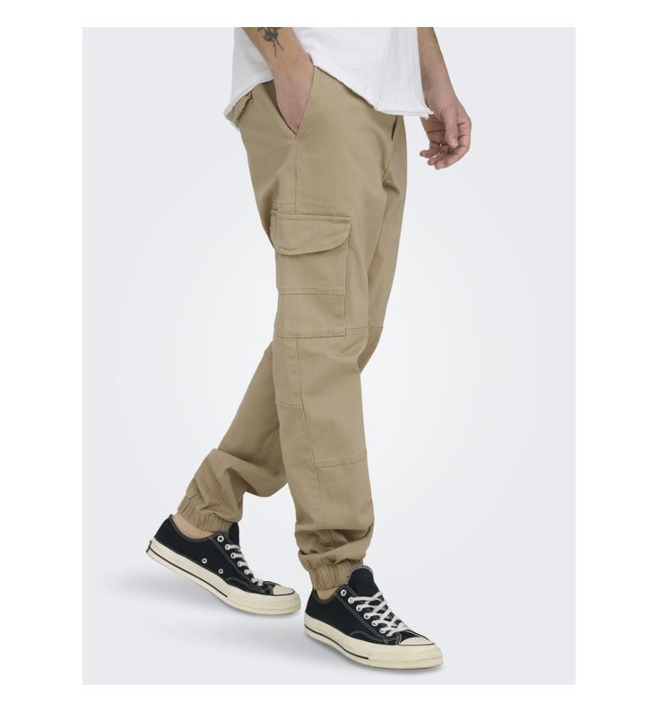 Carter Life Cargohose – Beige