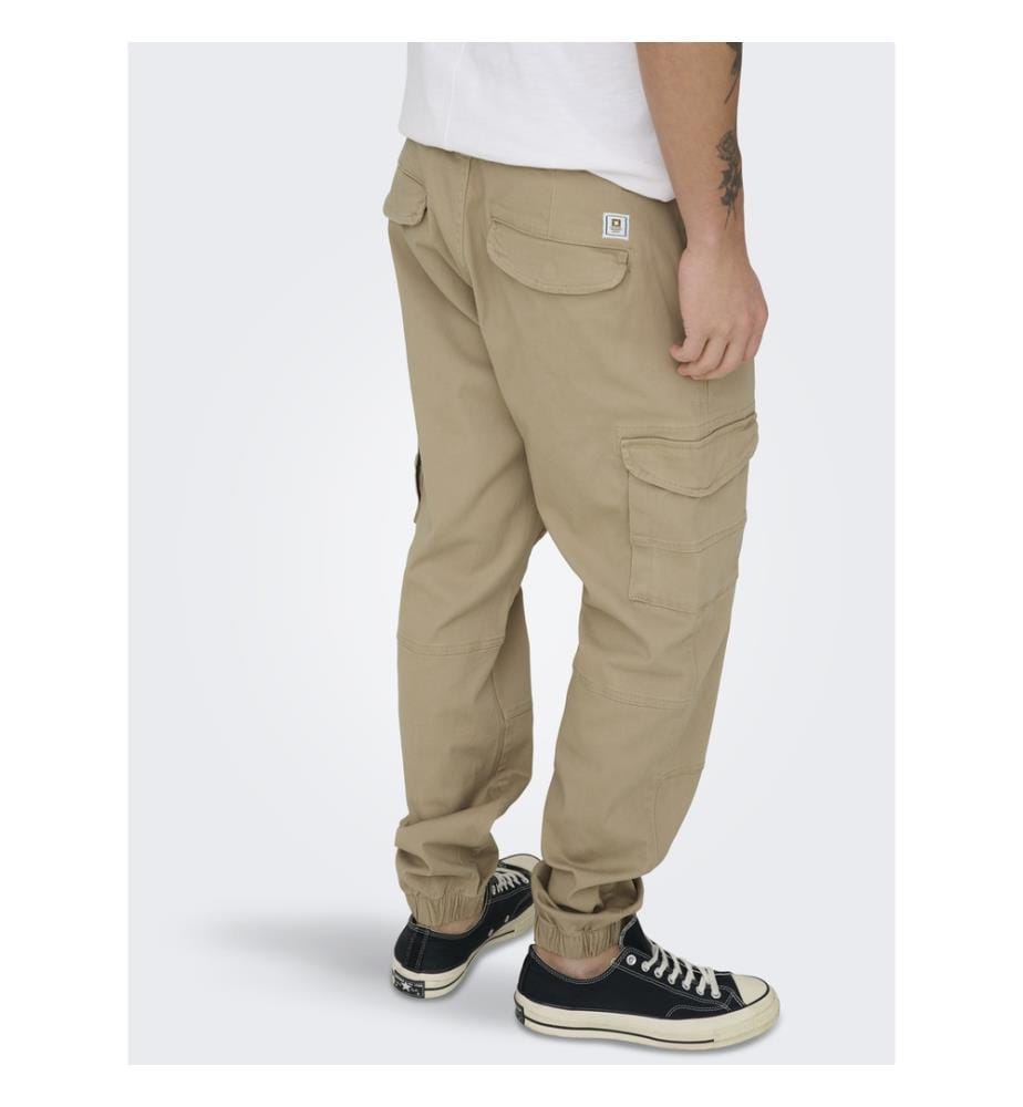 Carter Life Cargohose – Beige