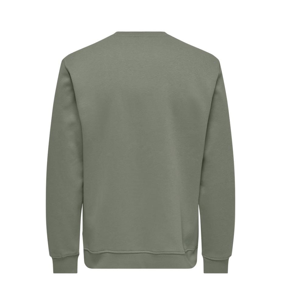 Sweatshirt - Bibergrau