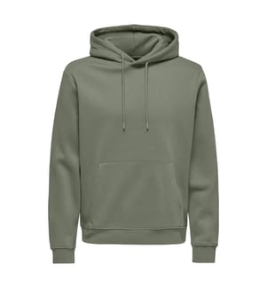 Hoodie - Bibergrau