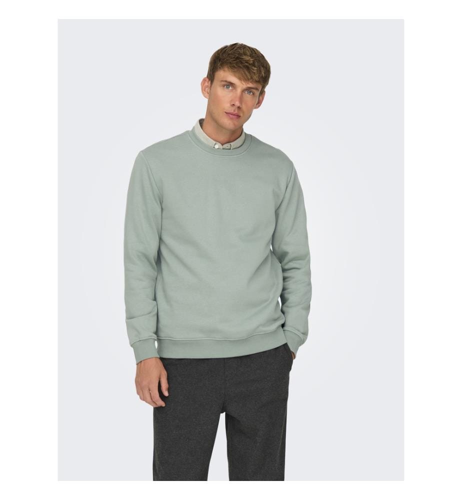 Sweat Regular Fit Connor Life - Vert d'eau