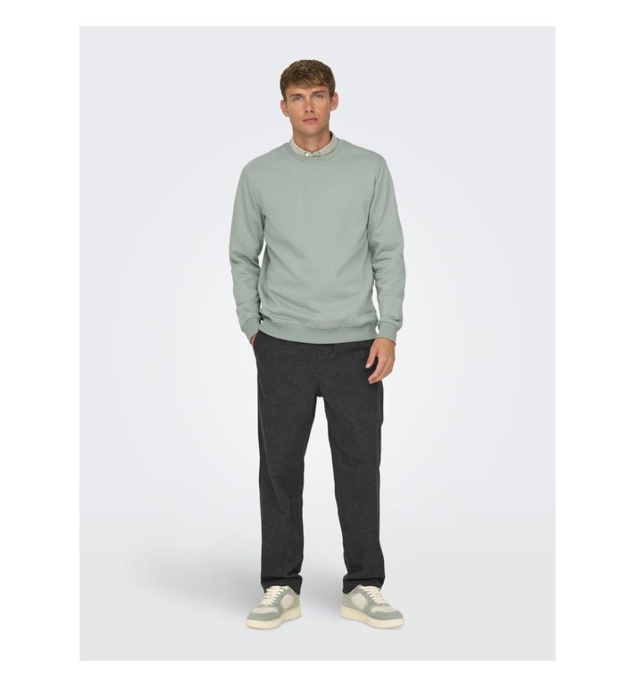 Sweat Regular Fit Connor Life - Vert d'eau