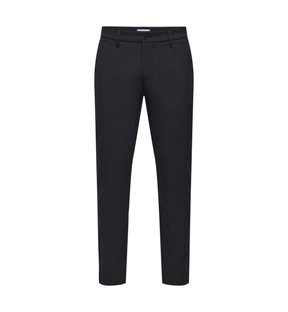 Slim Check Life Hose - Schwarz