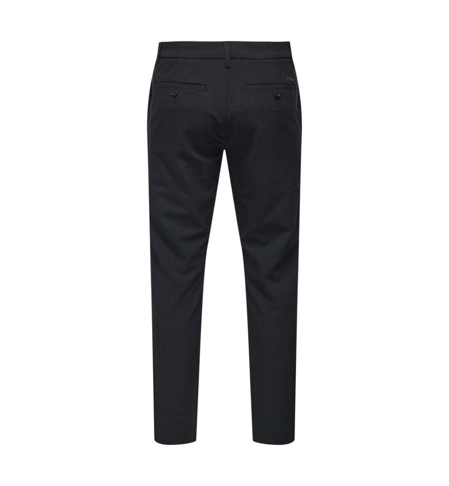 Slim Check Life Hose - Schwarz