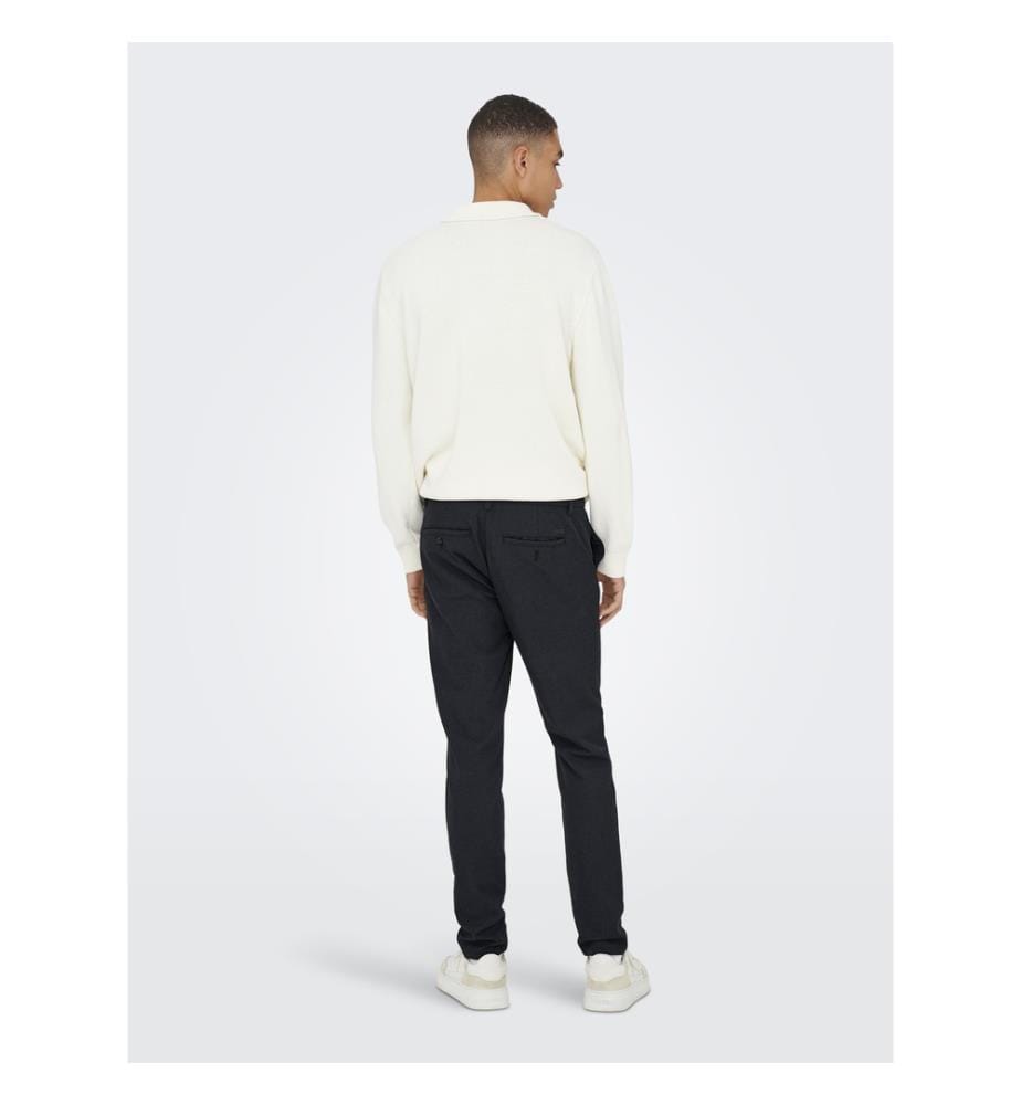 Slim Check Life Hose - Schwarz