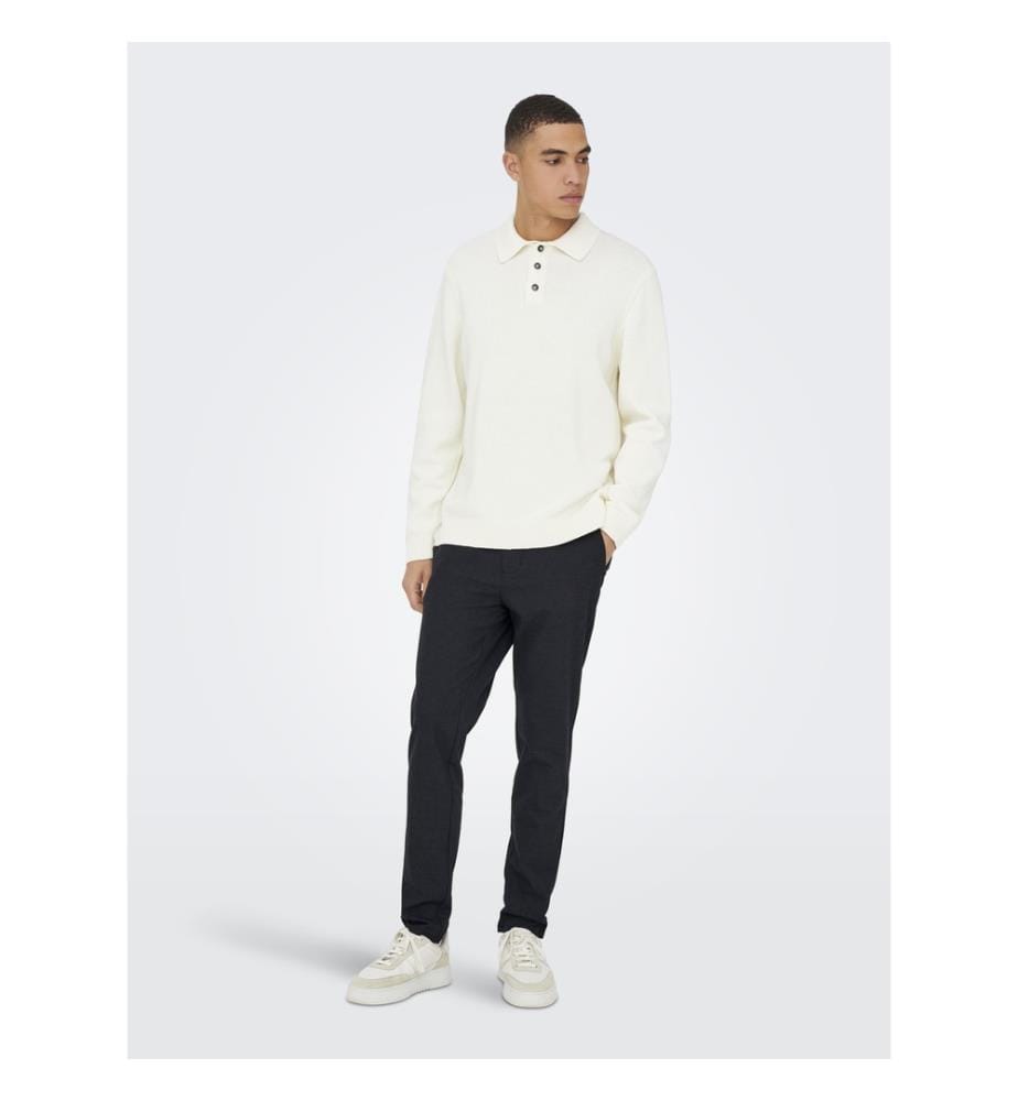 Slim Check Life Hose - Schwarz
