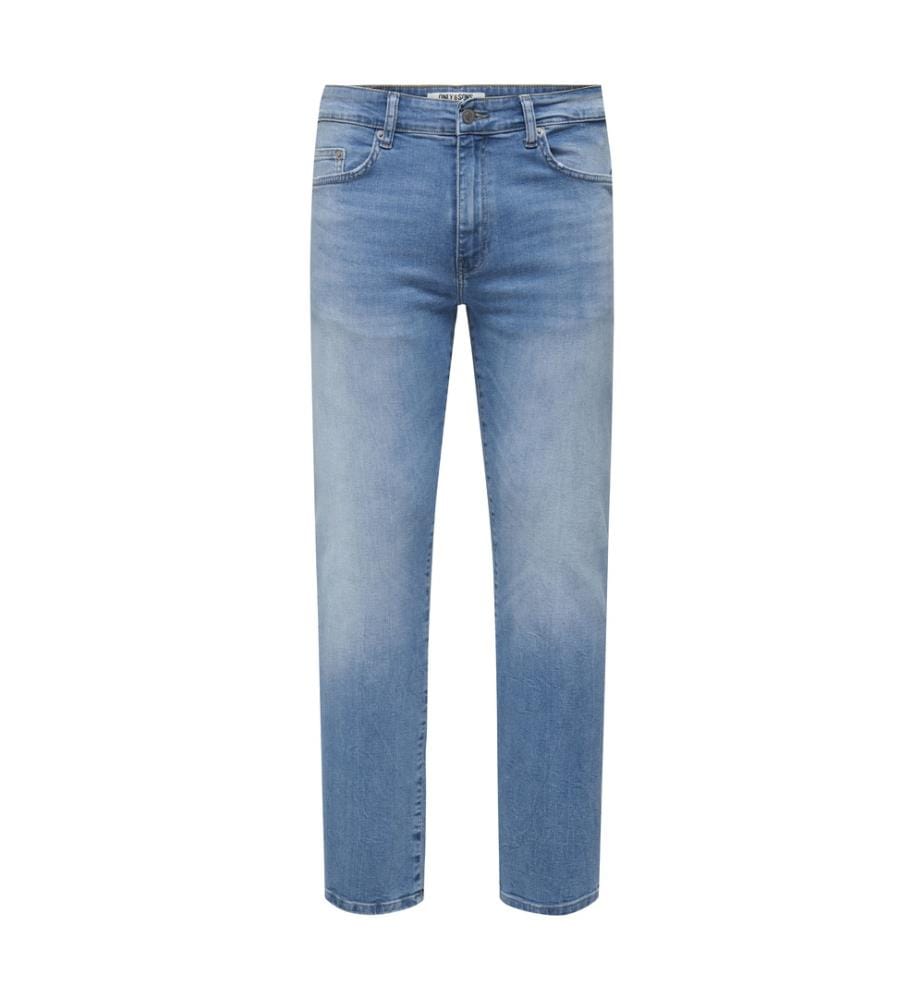 Jeans - Light Medium Blue Denim