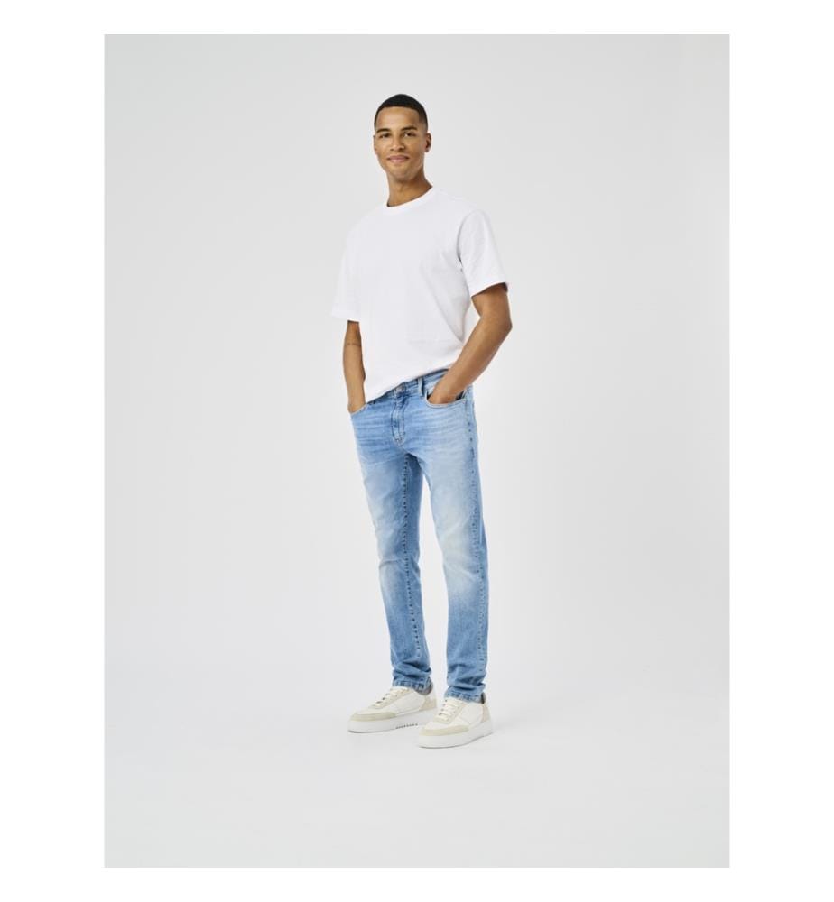 Jeans - Light Medium Blue Denim