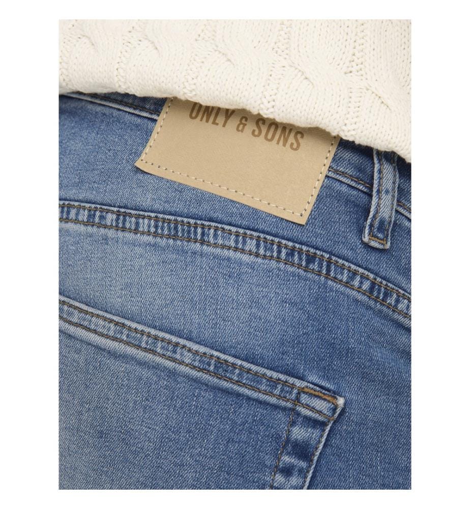 Jeans - Light Medium Blue Denim
