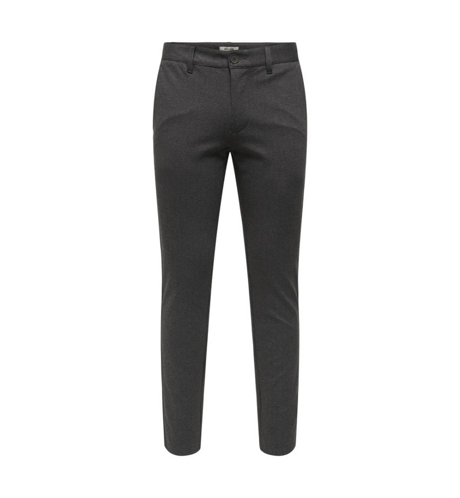 Slim Check Hose - Braun