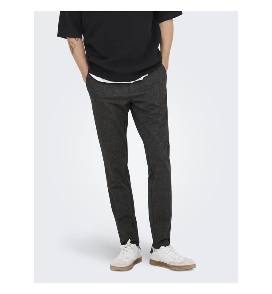 Slim Check Hose - Braun