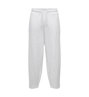Jogginghose - Super Light Grey Melange