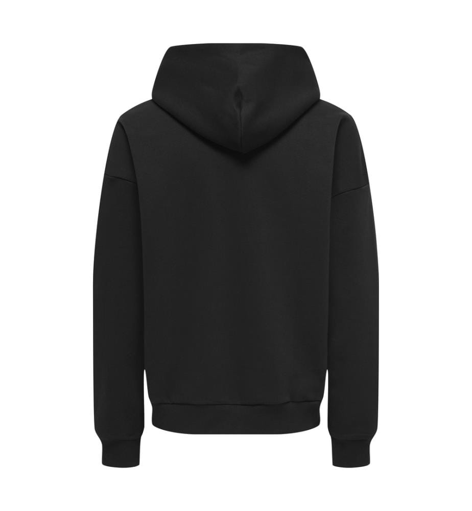 Hoodie in Oversize-Passform „Ceres“ – Schwarz
