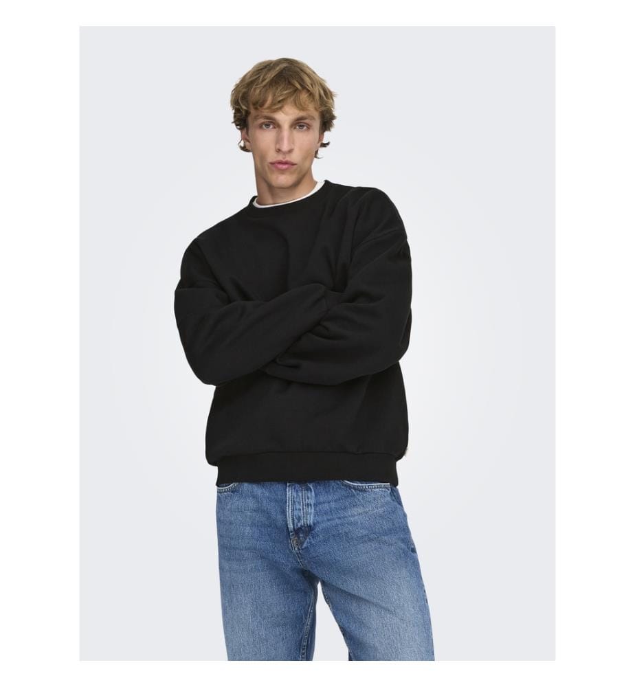 Oversize-Sweatshirt „Ceres“ – Schwarz