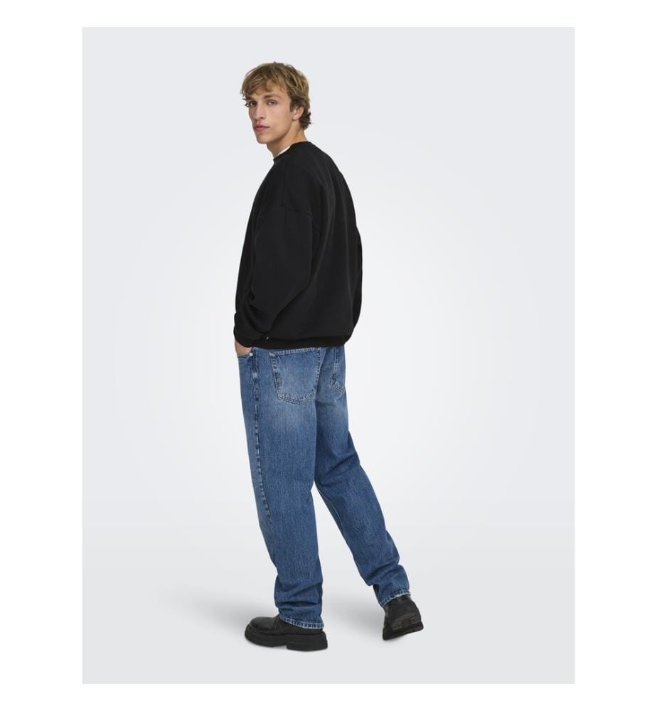 Oversize-Sweatshirt „Ceres“ – Schwarz