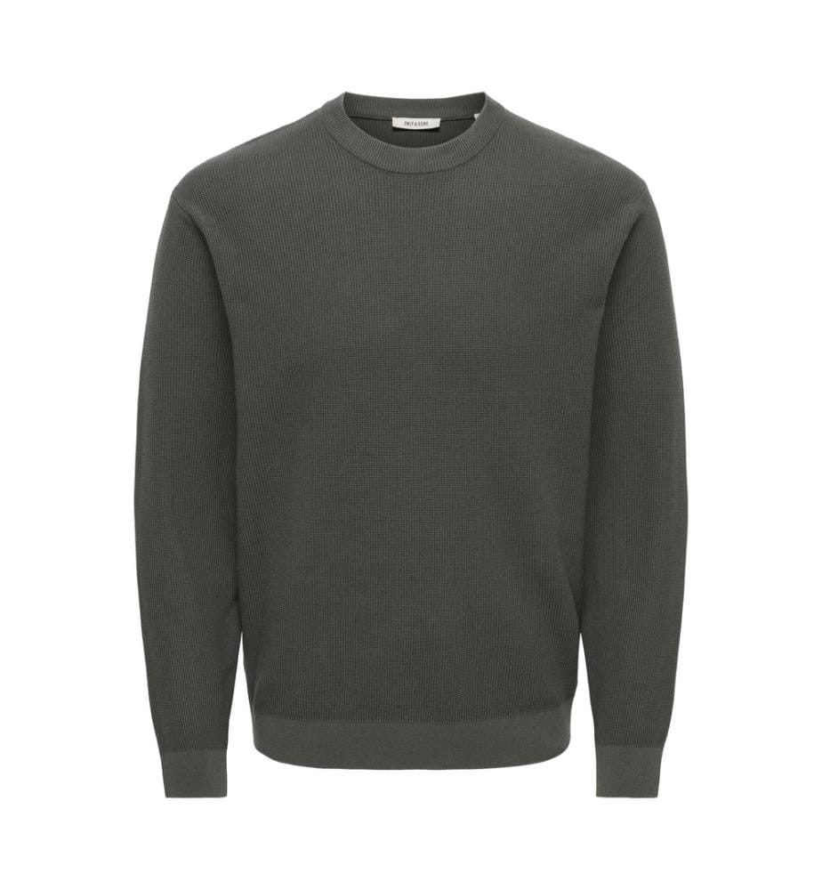 Strickpullover „Tony“ – Grau