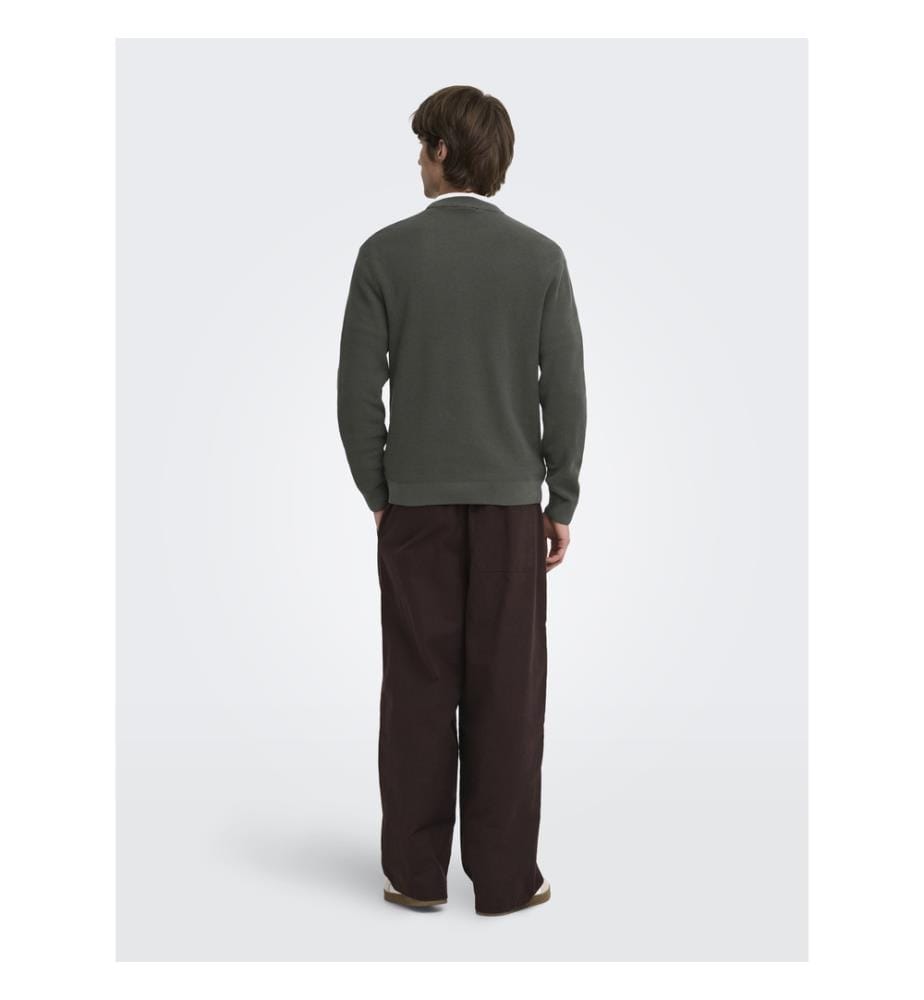 Strickpullover „Tony“ – Grau